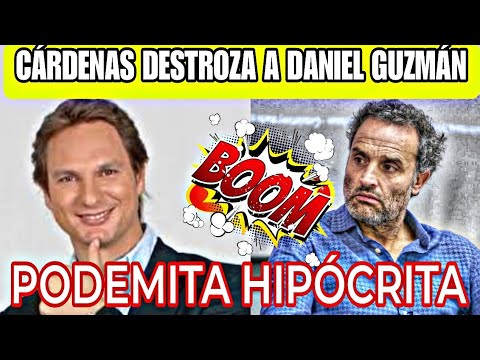 JAVIER CÁRDENAS DEJA K,O A DANIEL GUZMÁN, OTRO COMUNISTA, PERO A VECES