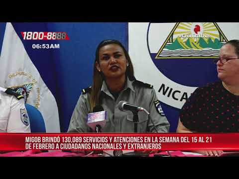 Nicaragua: Instituciones que conforman el MIGOB brindan más de 130 mil servicios