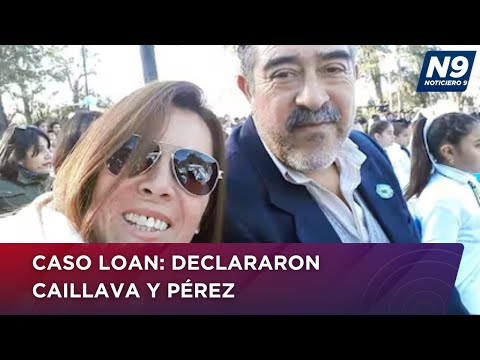 CASO LOAN: DECLARARON CAILLAVA Y PÉREZ - NOTICIERO 9