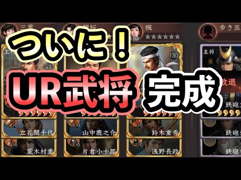 白メラもやった方が良いかな？UR武将を作ります #新信長の野望  #攻略 #シンノブ  #UR武将 #才能開花