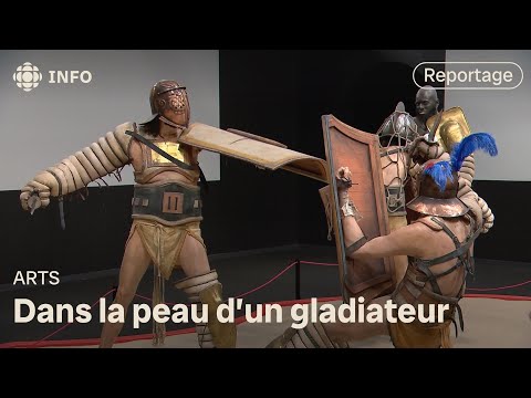 Devenir gladiateur au Musée de la civilisation