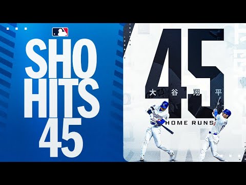 Shohei Ohtani BLASTS his 45th homer of the season! | 大谷翔平ハイライト