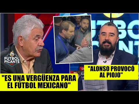 POLÉMICA. Álvaro defiende al PIOJO HERRERA: Iván Alonso fue quien lo PROVOCÓ | Futbol Picante