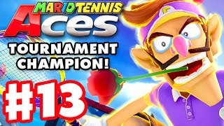 Mario Tennis Aces - Gameplay Walkthrough Part 13 - Waluigi 