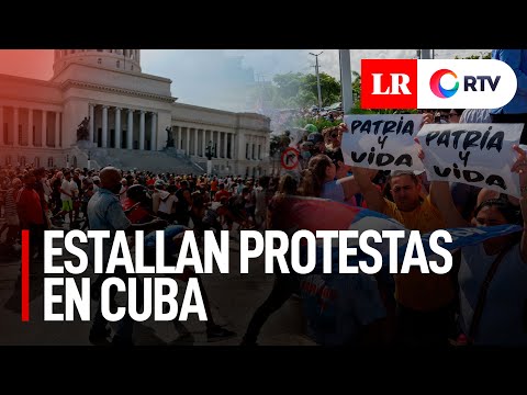 Cuba estalla con protestas: ¡Abajo las dictaduras! No tenemos miedo