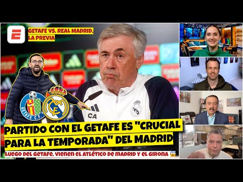 PARTIDO CLAVE: Real Madrid le TIENE QUE GANAR al Getafe si quiere pensar La Liga | Exclusivos