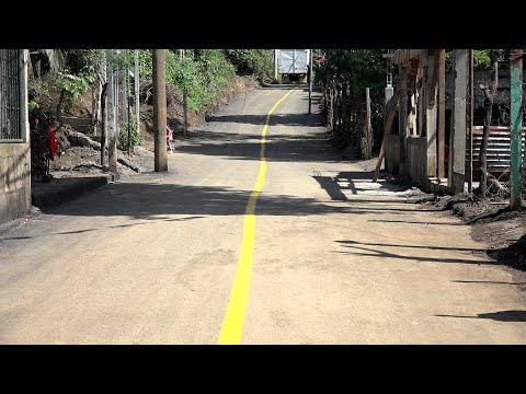 Inauguran calles revestidas en Las Jagüitas