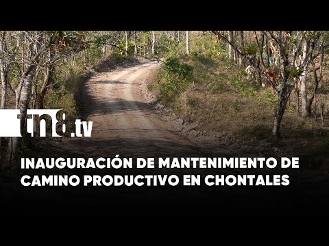 Mejoran 7.54 kilómetros de caminos productivos en La Libertad, Chontales