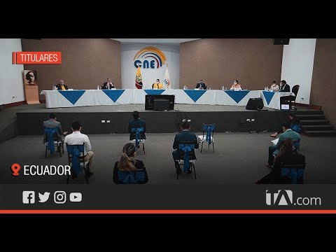 El pleno del CNE aprobó la convocatoria a elecciones generales -Teleamazonas