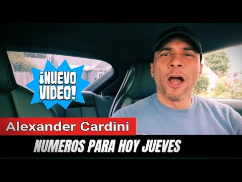 LOS NUMEROS DE HOY 8/09/22 || NÚMERO PARA HOY JUEVES Alexander Cardini