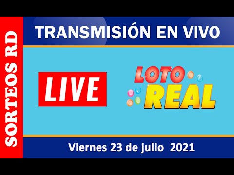 Loterías Real EN VIVO ?? Viernes 23 Julio 2021 – 1:00 P.M.