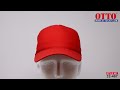 32-467 OTTO CAP 5 Panel Mid Profile Mesh Back Trucker Hat