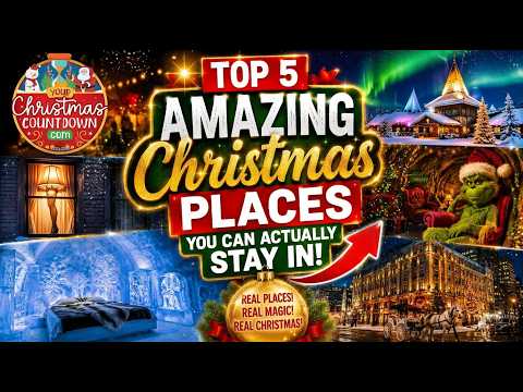 🎄 The 5 Most Incredible Christmas Stays On Earth