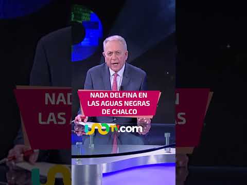 Delfina nada en las aguas negras de Chalco; habitantes bloquean nuevamente la México-Cuautla.