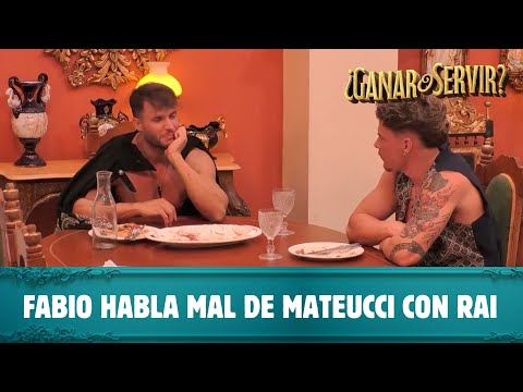 Fabio le advierte a Rai sobre Mateucci y hablan de Pangal | ¿Ganar o Servir? | Canal 13