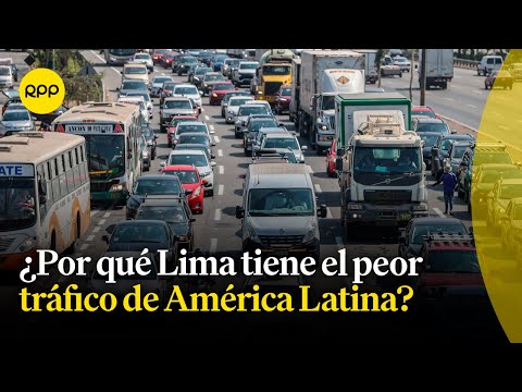 Lima tiene el peor tráfico en América Latina según Tom Tom Traffic
