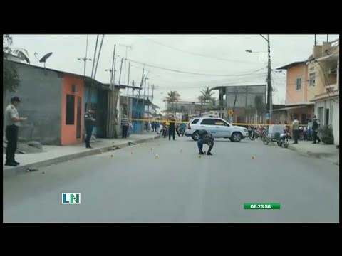 Guayas: Sicarios acribillaron a un sujeto con antecedentes por tráfico de drogas
