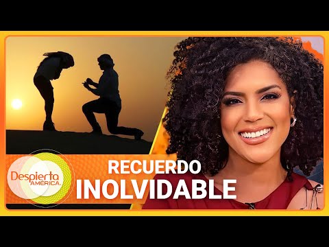 Francisca habla del momento en que su esposo le pidió matrimonio | Despierta América | Hoy | 9 oct