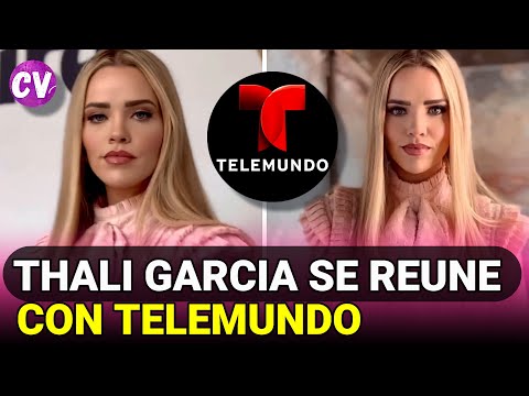 Thalí García y Telemundo SE REÚNEN! ¿Hubo ACUERDO o irán a corte?