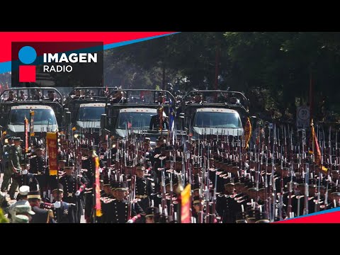 Todo listo para el Desfile Militar del 16 de septiembre.