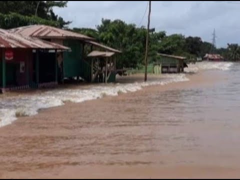 Un muerto y 500 familias afectadas por temporal lluvioso