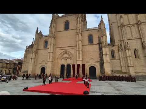 Es Segovia. 550 Aniversario Proclamación Reina  Isabel La Católica. María Castro. Catedral 5/10/2024