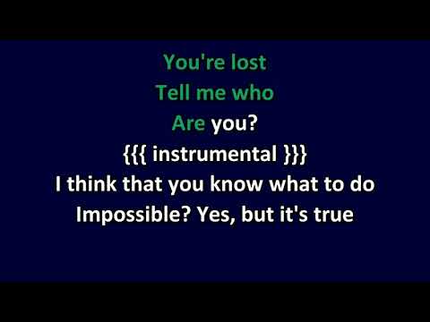 THE DOORS - YOU'RE LOST LITTLE GIRL KARAOKE