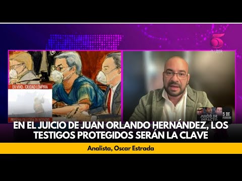 En el juicio de Juan Orlando Hernández, los testigos protegidos serán la clave: Óscar Estrada