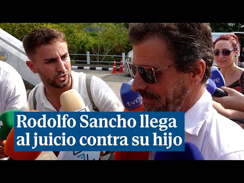 Rodolfo Sancho y Silvia Bronchalo asisten al juicio contra su hijo Daniel: Aquí nadie ha ganado