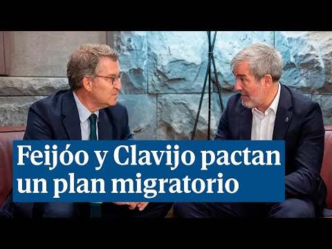 Feijóo reivindica el pacto migratorio porque el PP es un partido de Estado solidario