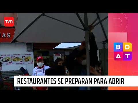 Restaurantes se preparan para abrir en comunas que pasaron este lunes a fase de Preparación | BDAT