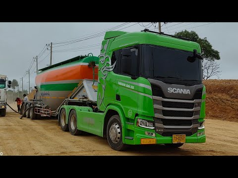 SCANIAR410เอาการใช้งานจริงมา