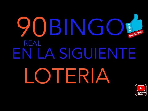 NUMEROS PARA HOY(BINGO)(90)EN LA REAL