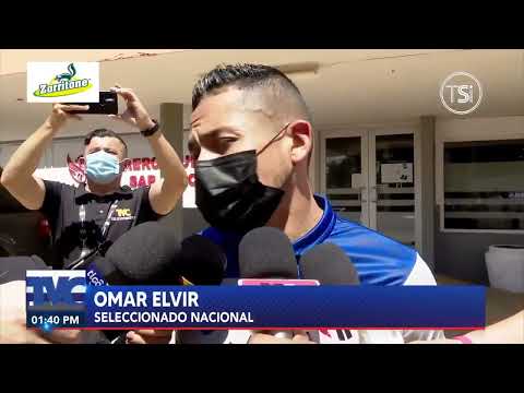 Omar Elvir expresa su frustración por lo vivido en Curazao a su llegada a Honduras