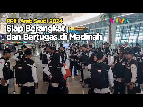 Momen Keberangkatan 329 Petugas PPIH ke Arab Saudi