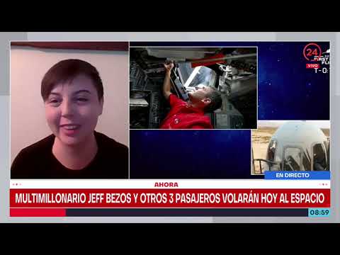 Astrónoma por exitoso viaje de Jeff Bezos al espacio: logra varios hitos