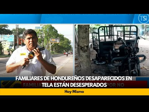 Familiares de Hondureños desaparecidos en Tela están desesperados