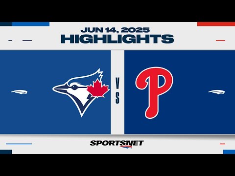 MLB Highlights | Blue Jays vs. Phillies - June 14, 2025