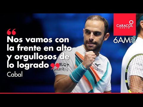 “Nos vamos con la frente en algo y orgullosos”: Juan Sebastián Cabal