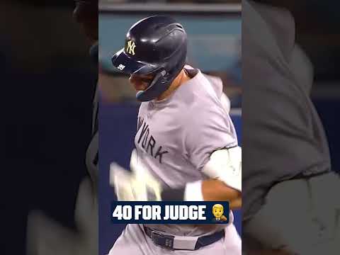 Aaron Judge blasts his 40th home run of the year!