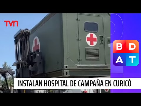 Instalan hospital modular de campaña en Curicó para apoyar labores durante la pandemia | BDAT