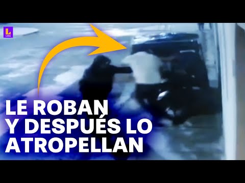 Chiclayo: Delincuentes roban a sujeto y lo atropellan con una mototaxi