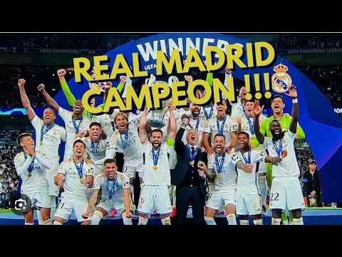 REAL MADRID CAMPEÓN DE LA CHAMPIONS ... Y van15!
