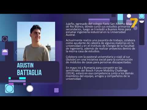 Entre Líneas (29/04/24) - Entrevistamos a Agustín Battaglia  | Canal 7 Jujuy