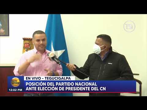 David Chávez habla sobre la postura del PN en elección del presidente del Congreso Nacional