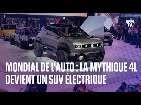 Mondial de l'Auto Paris 2022: la mythique 4L revient en version SUV électrique