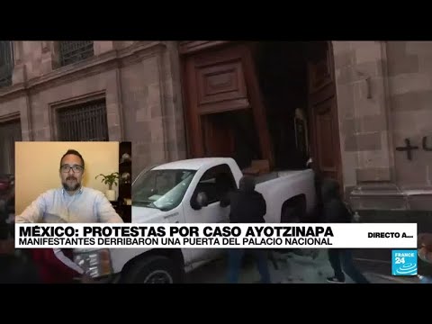 Directo a... Ciudad de México y las protestas por el caso Ayotzinapa • FRANCE 24 Español