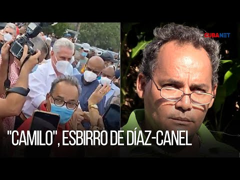 Quién es Camilo, el feroz REPRESOR cubano que APARECE ahora junto a Miguel DÍAZ-CANEL
