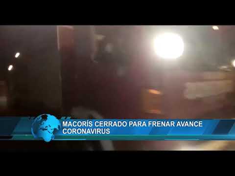 San Francisco de Macorís cerrado para frenar avance del coronavirus