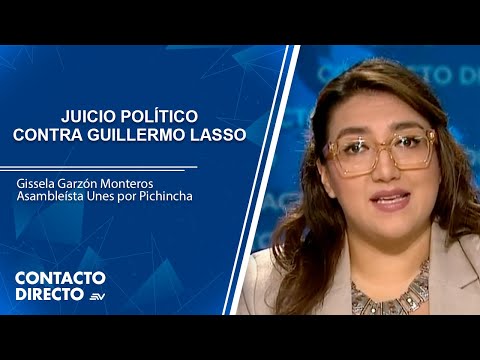 Asambleísta Gissela Garzón habla del juicio del Presidente Lasso | Contacto Directo | Ecuavisa